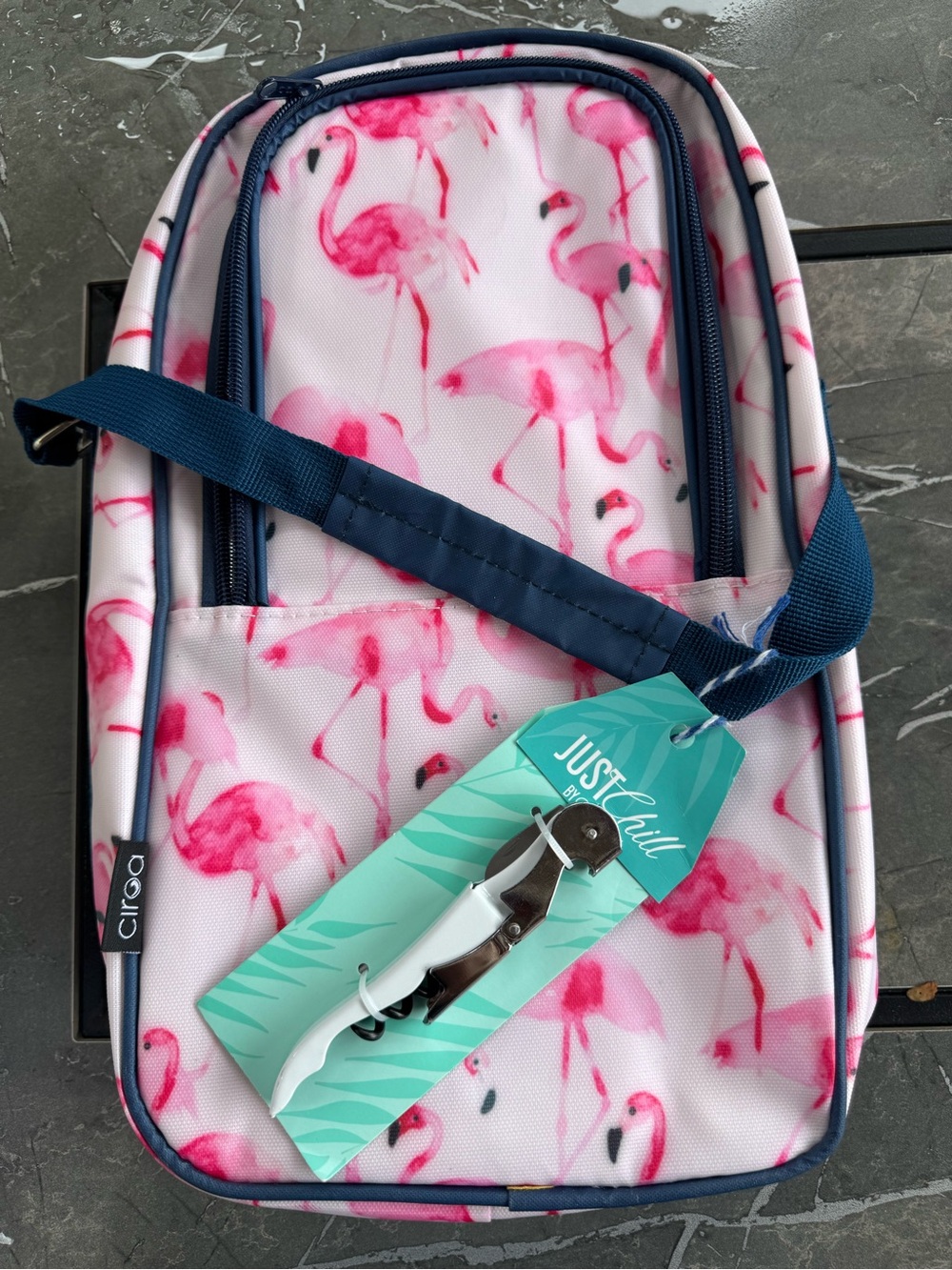 Ciroa Pink Flamingo wine cooler